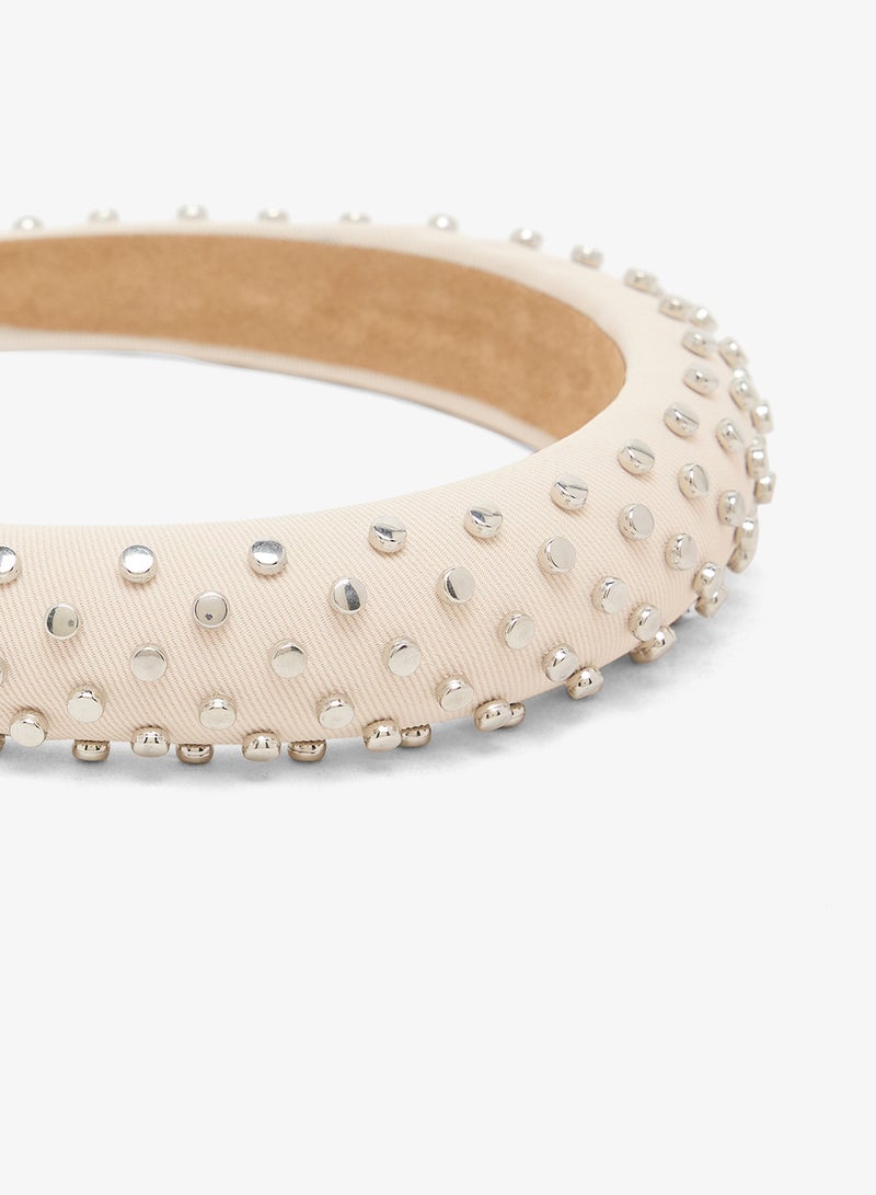 خزانة عصابات رأس مزينة بالخرز الراين - Image 3