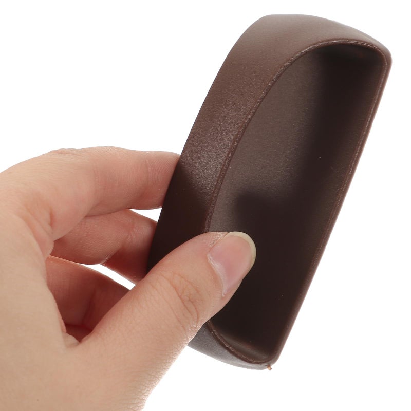 6Pcs Brown Self Adhesive Door Handles Cabinet Pulls For Kitchen Wardrobe Sliding Glass - Image 5