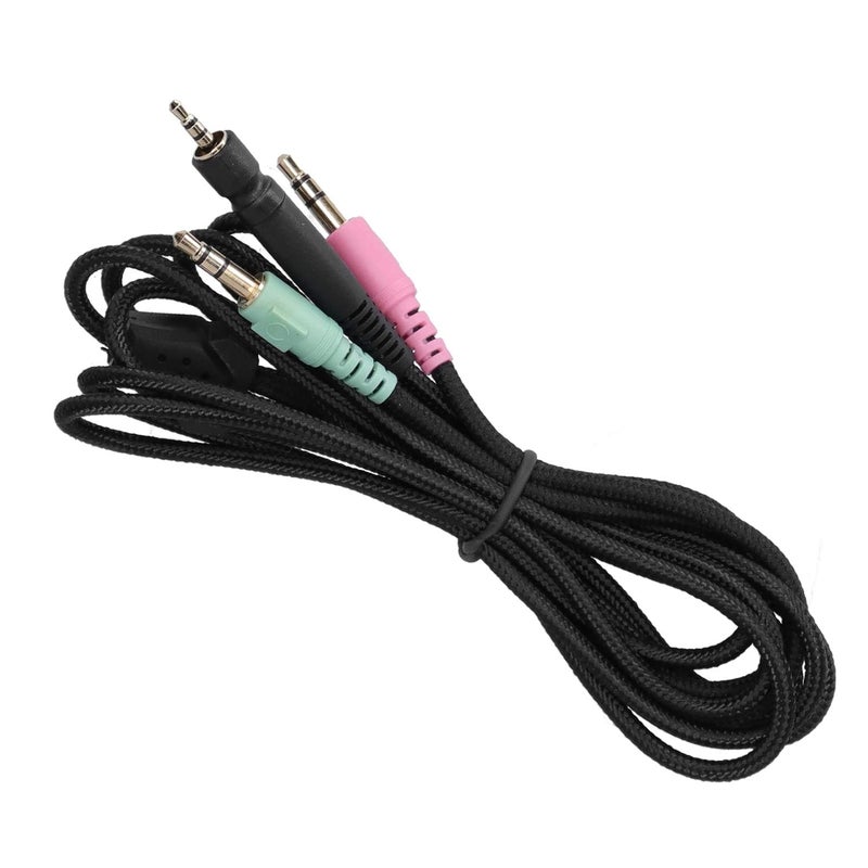 klarako PC Audio Cable, Game Headphone Cable, Audio Cable Game Headphone Cable, Audio Aux Cable Fit for Sennheiser G4ME ONE Game Zero PC 373D GSP350 - Image 3