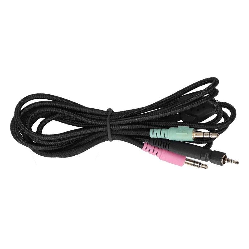 klarako PC Audio Cable, Game Headphone Cable, Audio Cable Game Headphone Cable, Audio Aux Cable Fit for Sennheiser G4ME ONE Game Zero PC 373D GSP350 - Image 4