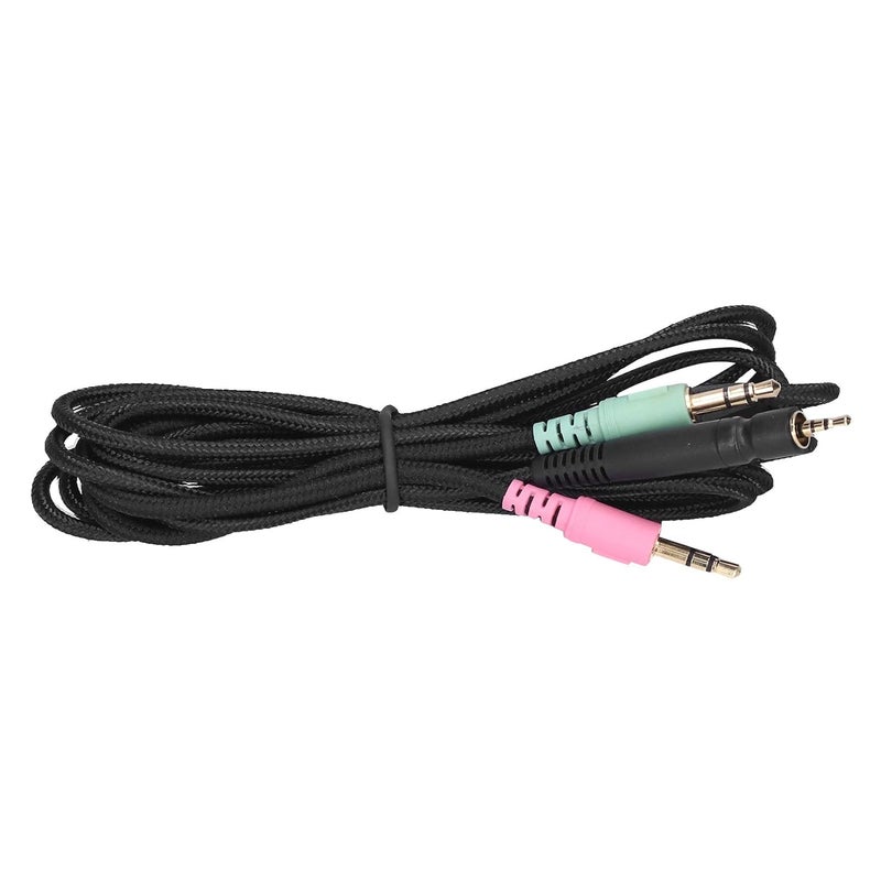 klarako PC Audio Cable, Game Headphone Cable, Audio Cable Game Headphone Cable, Audio Aux Cable Fit for Sennheiser G4ME ONE Game Zero PC 373D GSP350 - Image 1