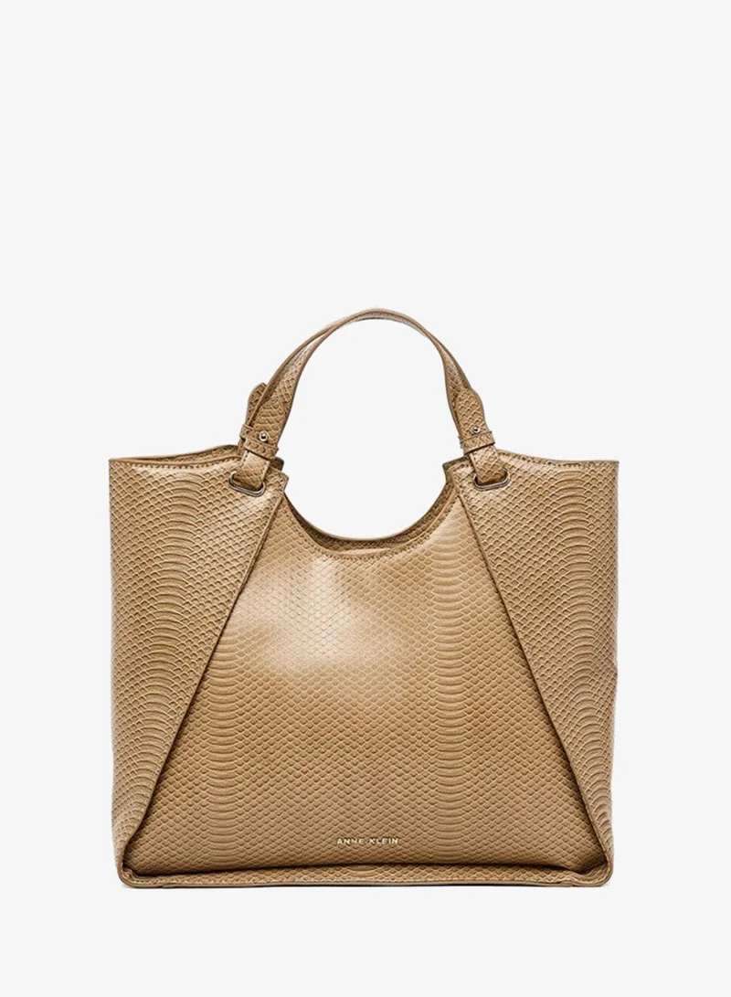 ANNE KLEIN Anne Klein Croc Textured Satchel Bag