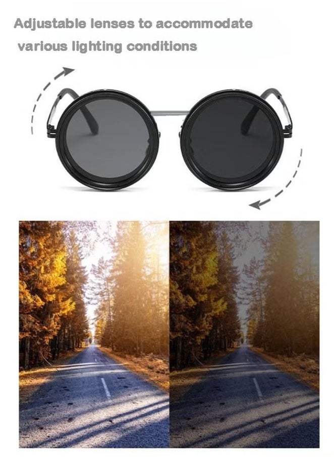 Generic - Professional Light-Filtering Optical Glasses – Precision Lens Filter Eyewear for Scientific, Industrial & Photography Use, Glare-Reducing, High-Definition Visual Enhancer with Durable Frame & Flip-Up Design, Anti-Reflective Coating - Image 1
