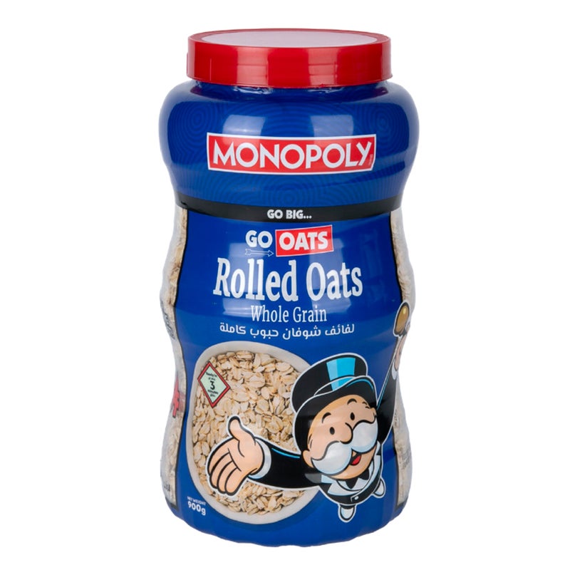 Monopoly Whole Grain Rolled Oats 900 g