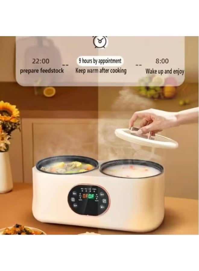Dinex 2-in-1 double cooking pot, multifunctional electric hot pot with double lining and digital screen - Image 3