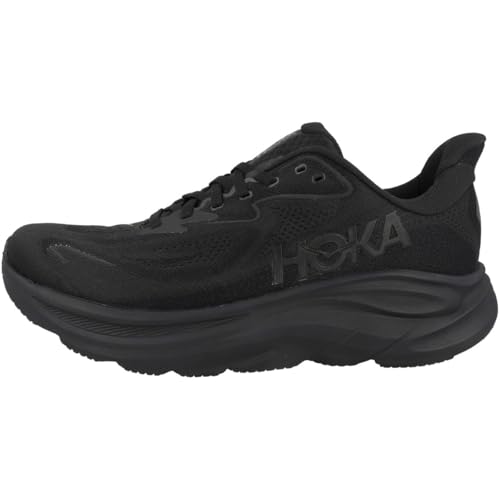 Hoka Men's Clifton 10 Black/Black 9 Medium - Image 1