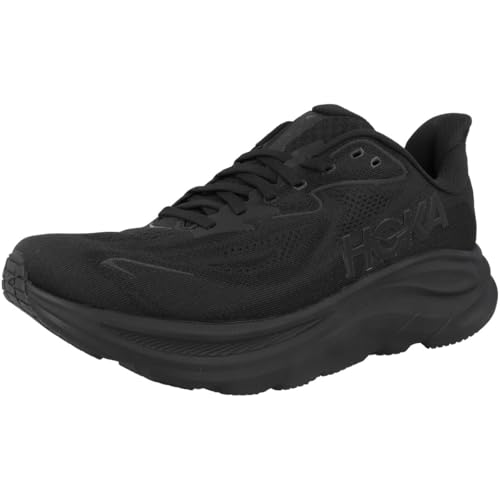 Hoka Men's Clifton 10 Black/Black 9 Medium - Image 4