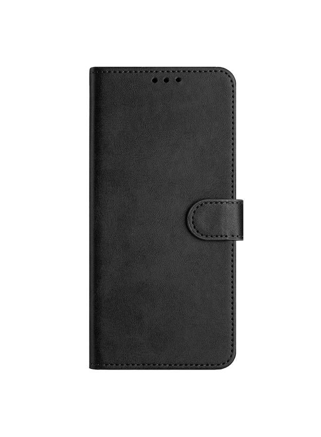 زبون جراب لهاتف Infinix Hot 50 5G مصنوع من جلد العجل الصلب المتين - Image 2