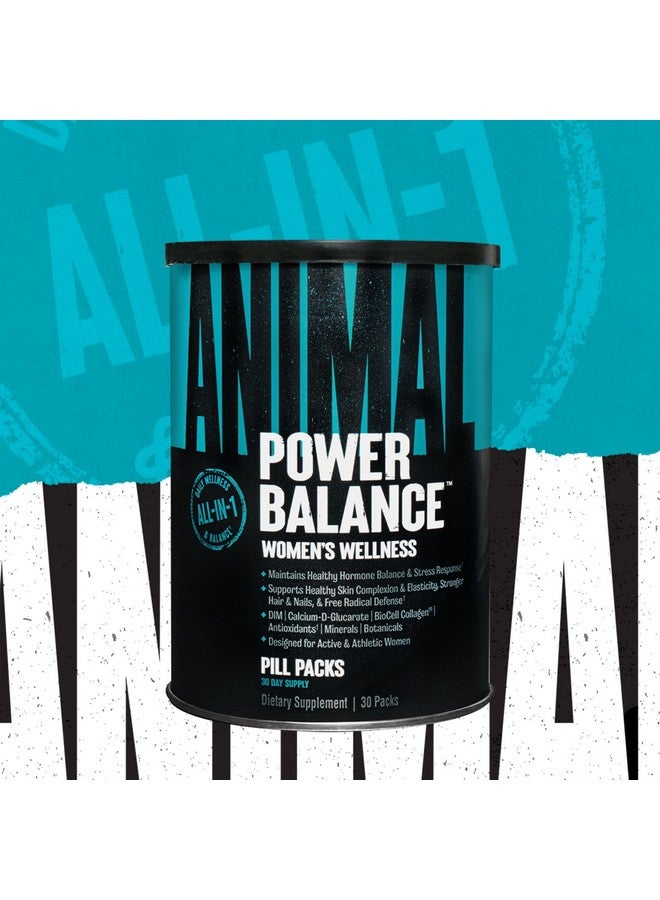 ANIMAL Animal Power Balance - Women's Alpha F Comprehensive Formula - Supports Hormonal Balance, Complexion, Hair, Nails, Mood and Stress, Intestinal Health, & Bone and Joint Health - 30 Packs - Image 2