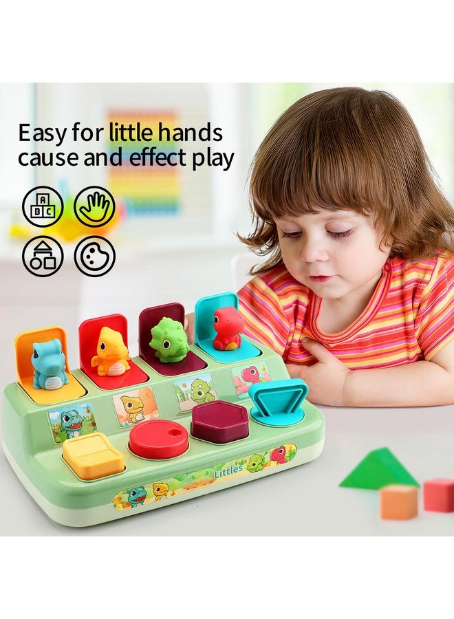 Aiqi Interactive Pop Animal Up Pals - Cause and Effect Baby Toy for Early Learning, Montessori Developmental Activity for Infants, Toddlers, Boys and Girls 9-18+ Months - Image 5
