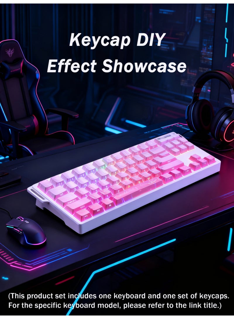 MADLIONS Mad68 HE RGB Mechanical Keyboard Magnetic Switches Hot Swap 8000hz 0.02mm FPS Gaming Keyboard Quick Trigger Birthday Gift White - Image 3