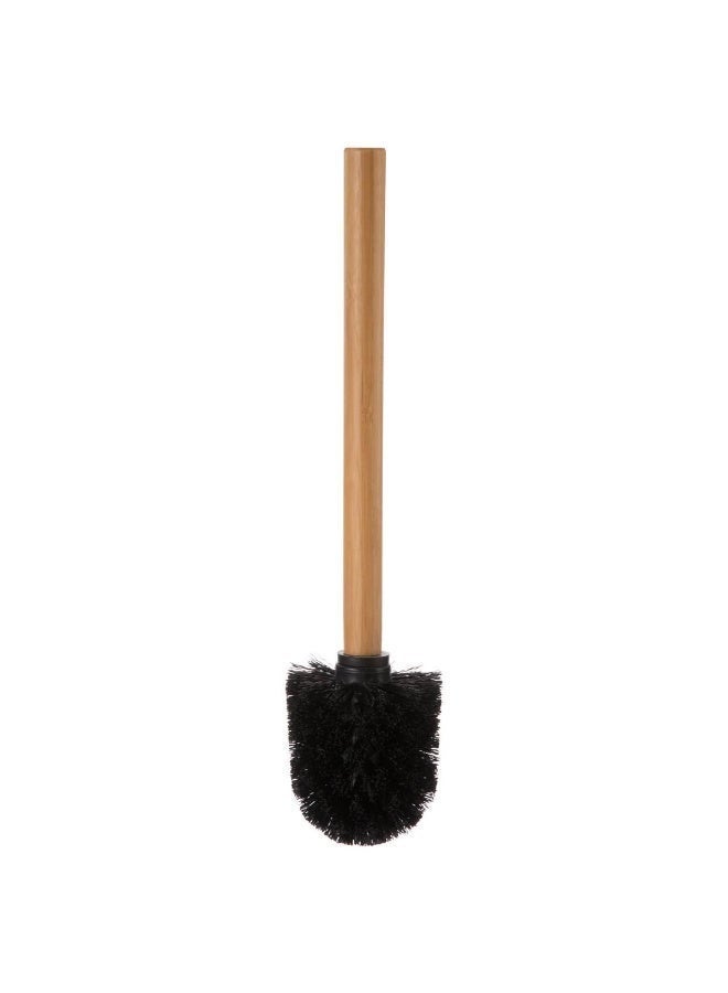 Toilet Brush with Wooden Handle and Holder – Bathroom Cleaning Brush for Deep and Hygienic Cleaning - Image 2