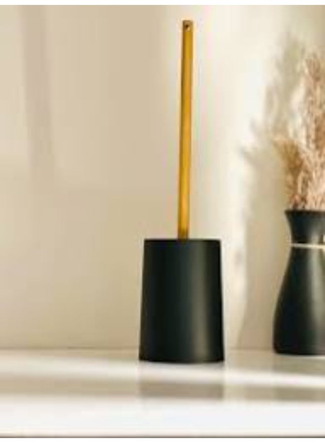 Toilet Brush with Wooden Handle and Holder – Bathroom Cleaning Brush for Deep and Hygienic Cleaning - Image 3