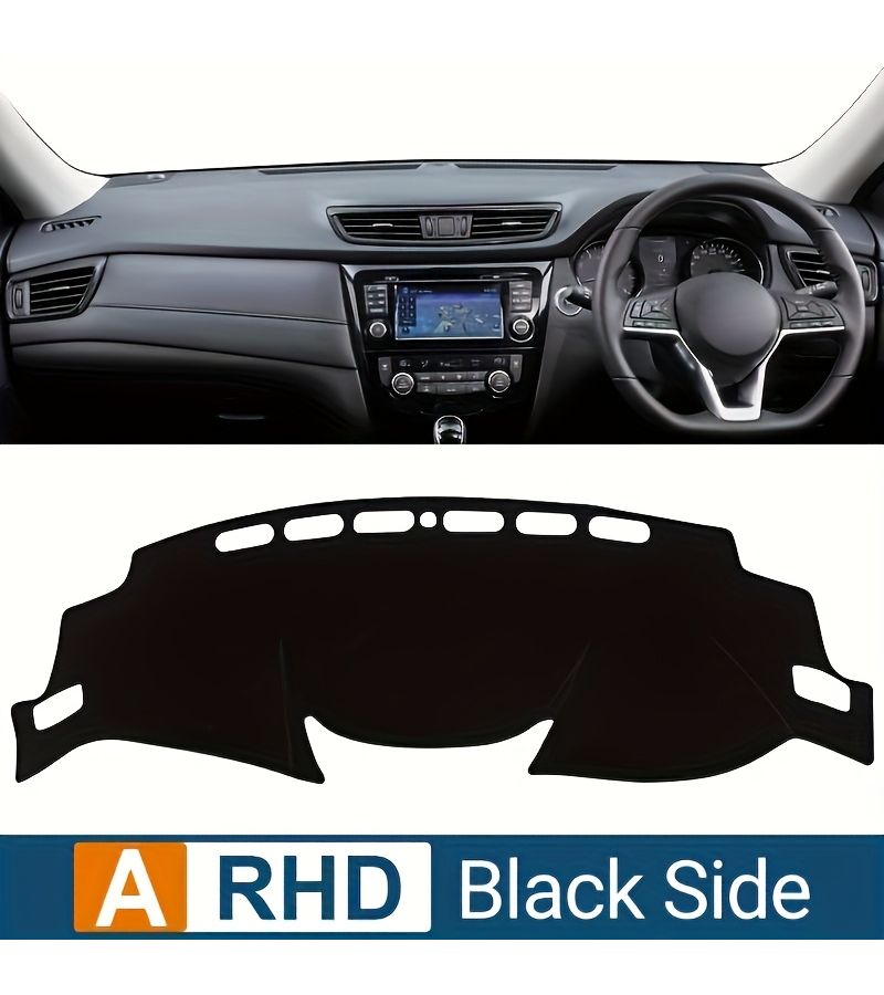 Dashboard Cover For X Trail T32 2014 2020 Car Dash Mat Pad Black Side LHD Sunshade Instrument Carpet Accessories - Image 5