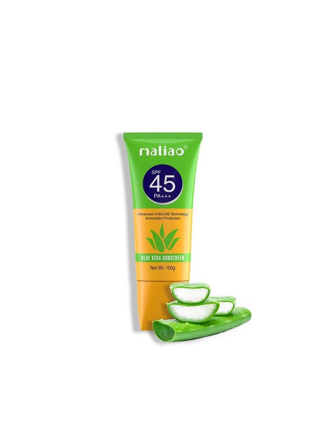 maliao Aloe Vera Sunscreen Spf 45 Pa+++ - Your Ultimate Sun Protection - Image 1