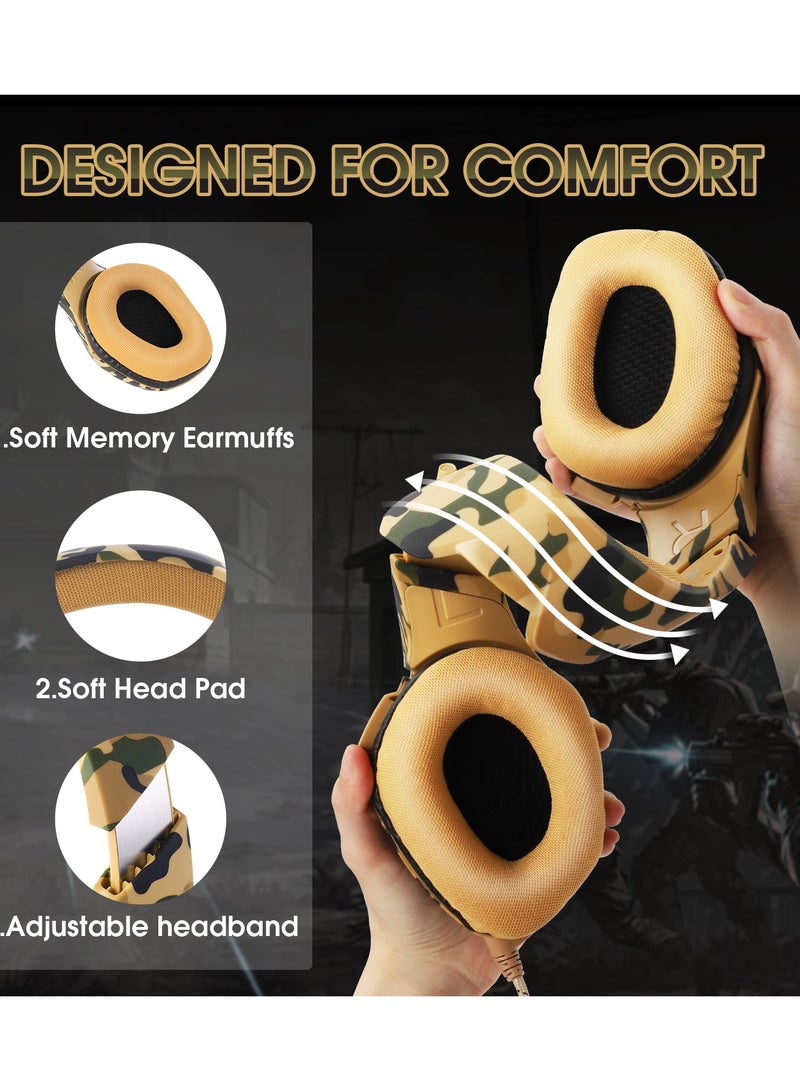 onikuma Over-Ear Gaming Wired Headset With Mic For PS4/PS5/XOne/XSeries/NSwitch/PC - Image 3