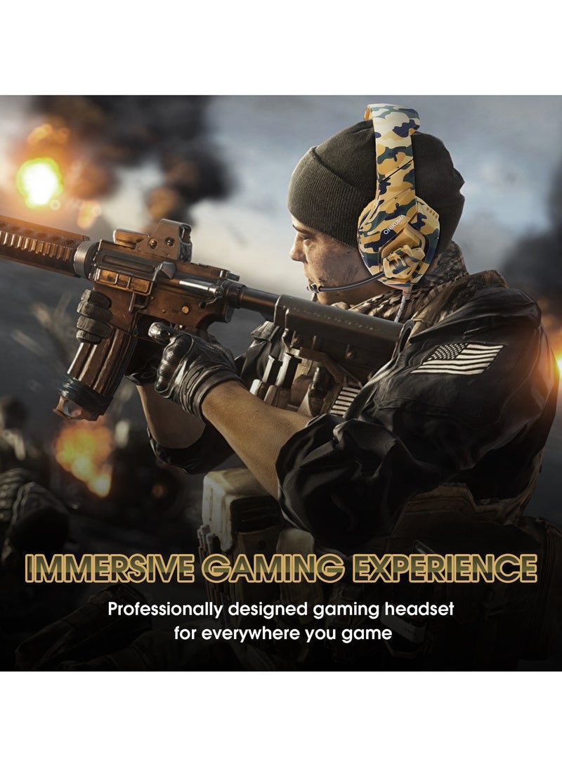 onikuma Over-Ear Gaming Wired Headset With Mic For PS4/PS5/XOne/XSeries/NSwitch/PC - Image 5