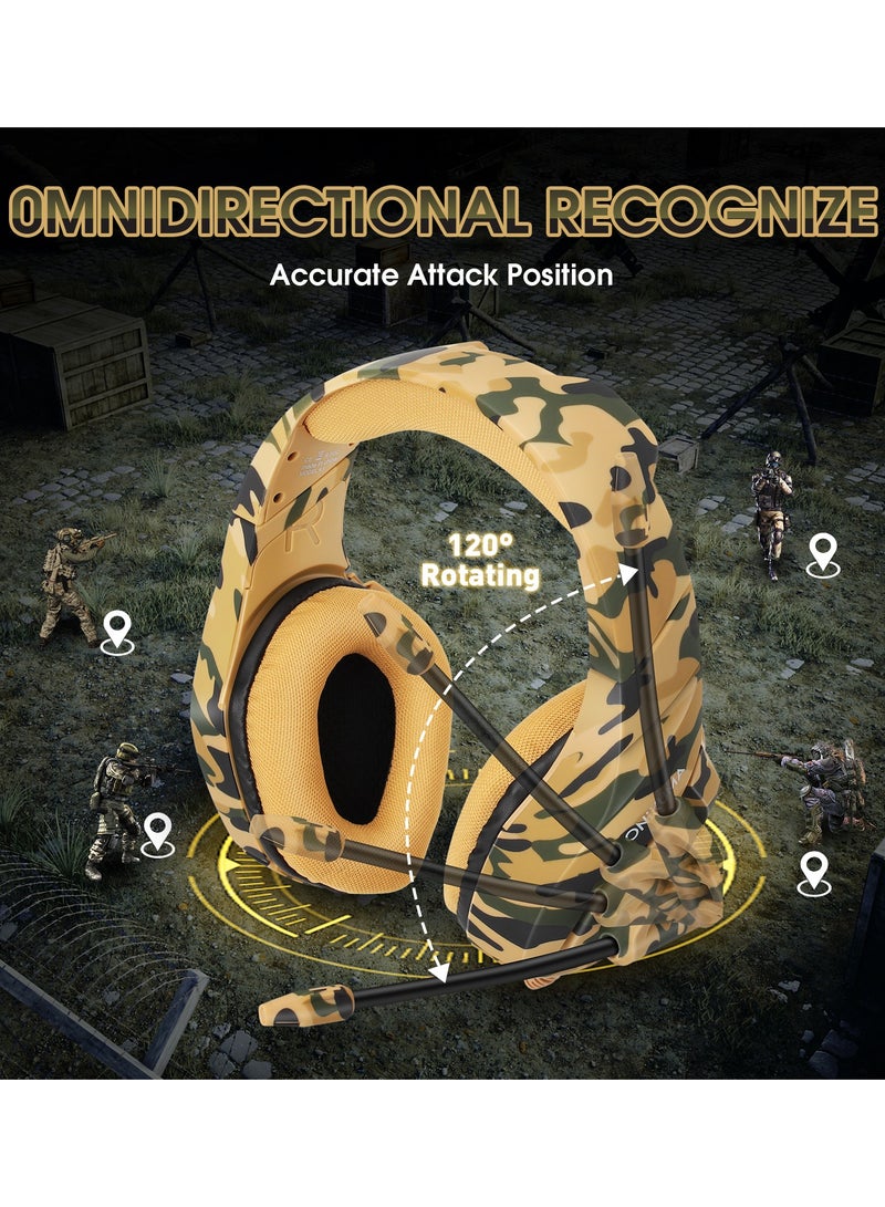 onikuma Over-Ear Gaming Wired Headset With Mic For PS4/PS5/XOne/XSeries/NSwitch/PC - Image 1