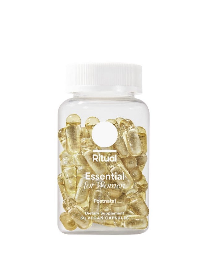 Ritual Essential for Women Postnatal Multivitamin - Postpartum Vitamin - Omega-3 DHA & Choline for Lactation Support, Vitamin A, C, D3 & Zinc for Immune Function Support*, B12, Iodine, Biotin, 30 Day - pzsku/ZCCC5300F14F2E0E6C89BZ/45/_/1740202432/24eb1b44-a0f7-47df-b539-6e77c4eeede2