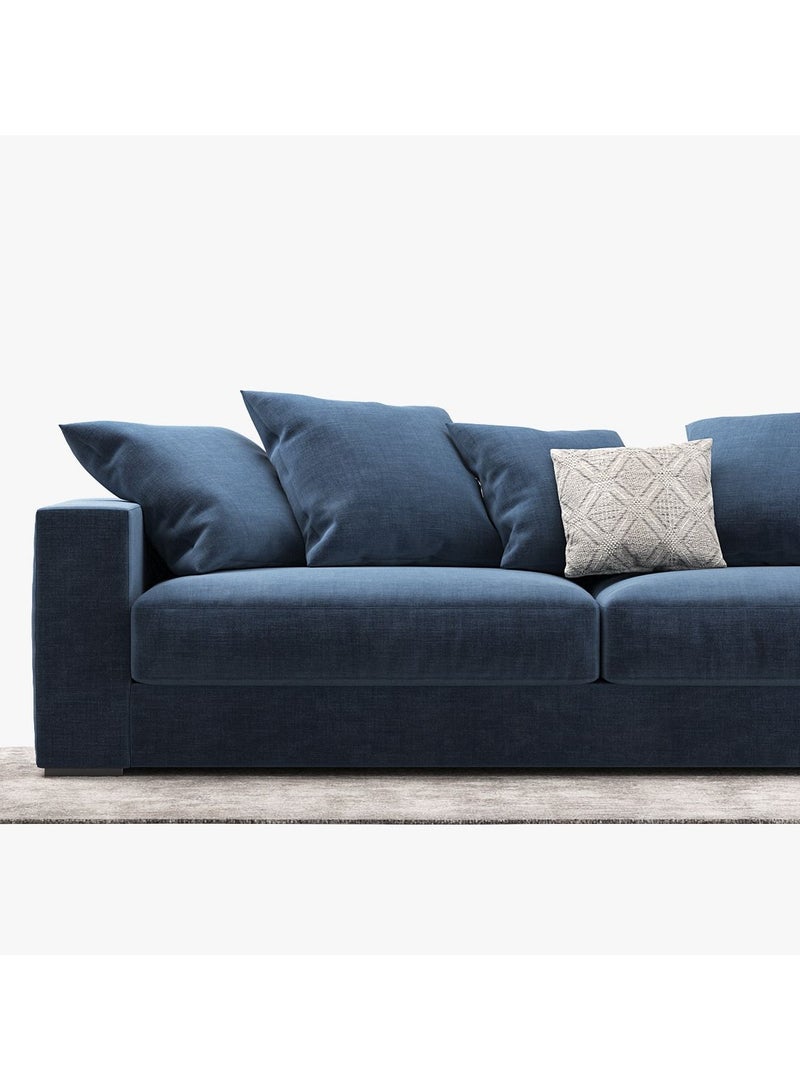 Malazhouse Modern Blue Sofa – MZSF001 – 200L x 75H x 85W - Image 2