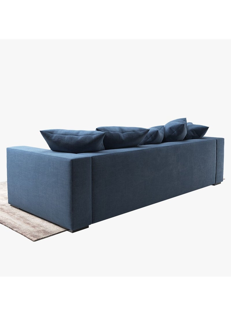 Malazhouse Modern Blue Sofa – MZSF001 – 200L x 75H x 85W - Image 3