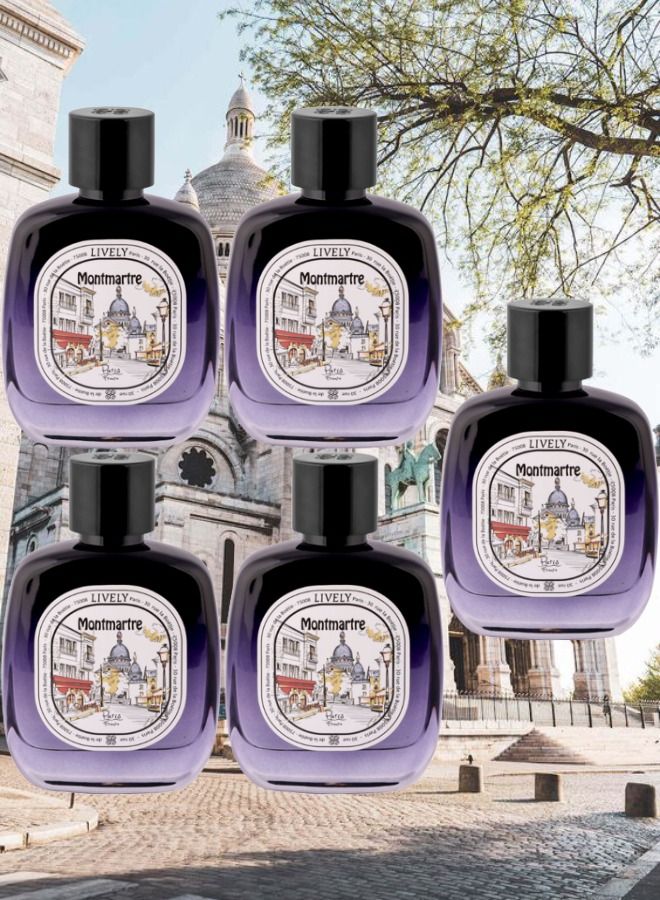 Lively 5 Pieces Montmartre Perfume 100ml EDT - Image 1