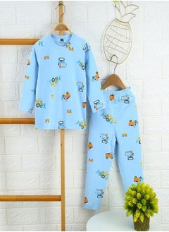 Construction Cars Printed Pyjama Set Blue - pzsku/ZCCC57709DC9A463F9A52Z/45/_/1669735885/69eb5f3c-6861-4713-9cfd-3a13a532df02