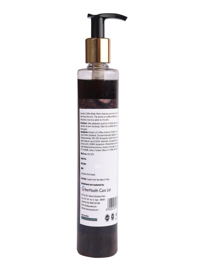 Ayuveer Coffee Bodywash | Body Wash | Caffeine Skin Cleanser | Deep Cleansing Shower Gel | Aroma for Freshness - Image 3