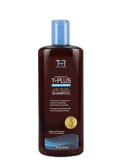True+Real Coal Tar Therapeutic Plus Tar Gel Anti-Dandruff Shampoo 0.5% Coal Tar, 16 Fl Oz, Original Strength