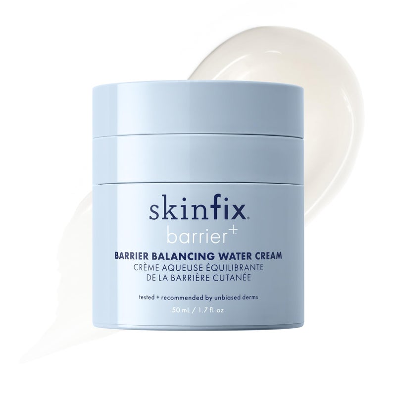 Skinfix Barrier Balancing Water Cream - 1.7 oz - Hyaluronic Acid & Niacinamide Water-Based Moisturizer for Face - Combo + Oily Skin - Acne-Safe, Fragrance Free, Vegan, Cruelty Free - Image 1