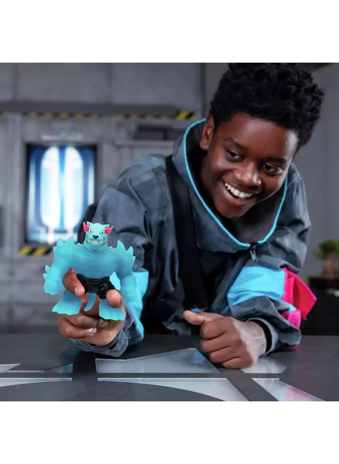 MrBeast Lab - MrBeast Lab Stretchy Squishy Hypercharged W1 Panther Figure (11.4 cm) - Image 1
