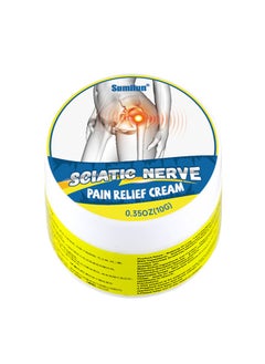 Sciatic Nerve Pain Relief Cream, Lumbar Disc Sciatic Pain Relief Ointment, Non Irritating Hip Joint Orthopedic Ache Plaster, Sciatic Pain Relief Plaster For Leg Numbness Piriformis Ache
