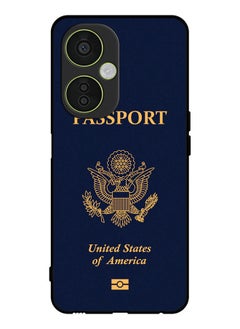 Protective Case Cover For OnePlus Nord CE 3 Lite Usa Passport Pattern