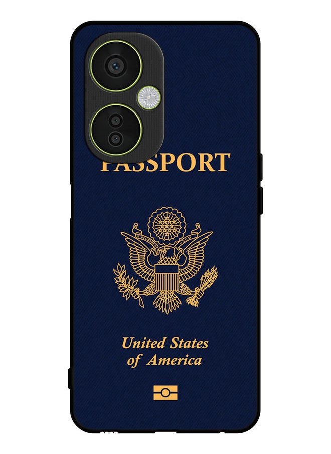 Covernex - Protective Case Cover For OnePlus Nord CE 3 Lite Usa Passport Pattern - Image 1
