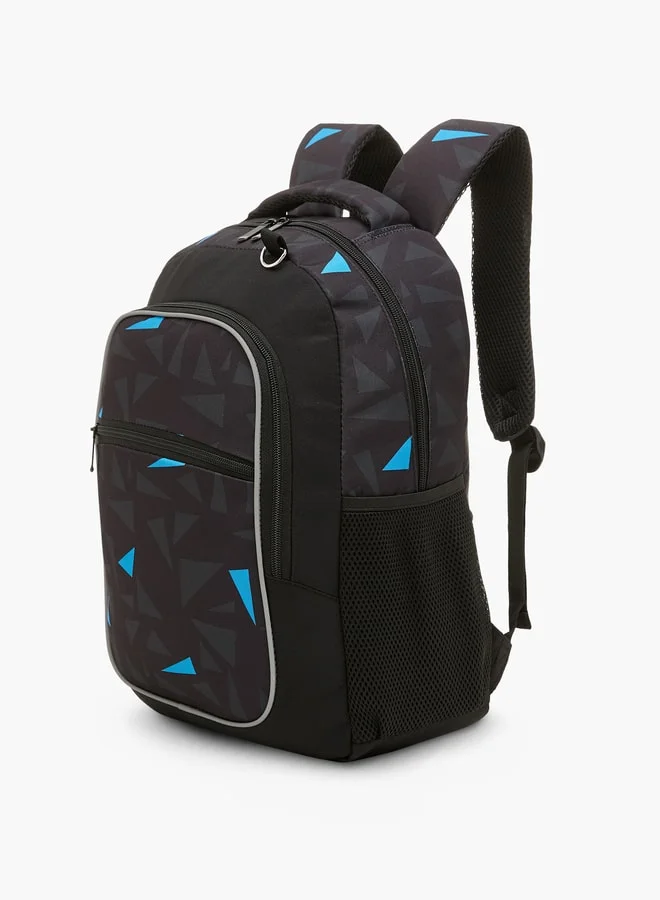 ال بي ال من شو اكسبرس Printed 3-Piece Backpack Set - 41x15x29 cm