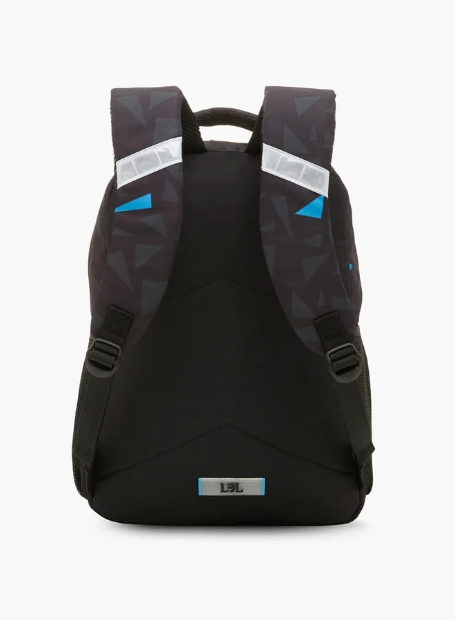 ال بي ال من شو اكسبرس Printed 3-Piece Backpack Set - 41x15x29 cm