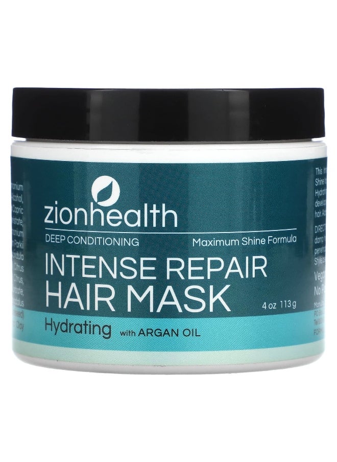 Zion Health Zion Health, Intense Repair Hair Mask, 4 oz (113 g)  - Image 1