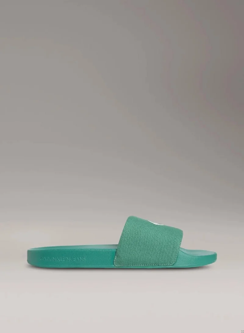 Calvin Klein Jeans Canvas Logo Sliders