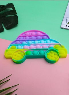EMZJ Car Shaped Push Pop Bubble Fidget Toy  - Image 1