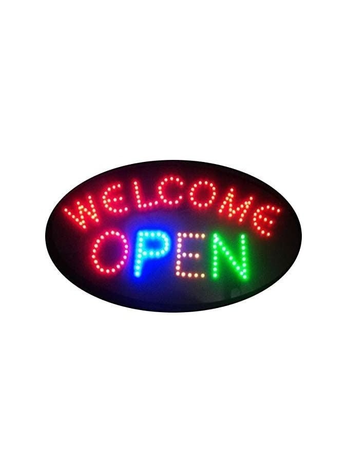 Led Business Welcome Open Sign Advertisement Board Electric Display Sign Board