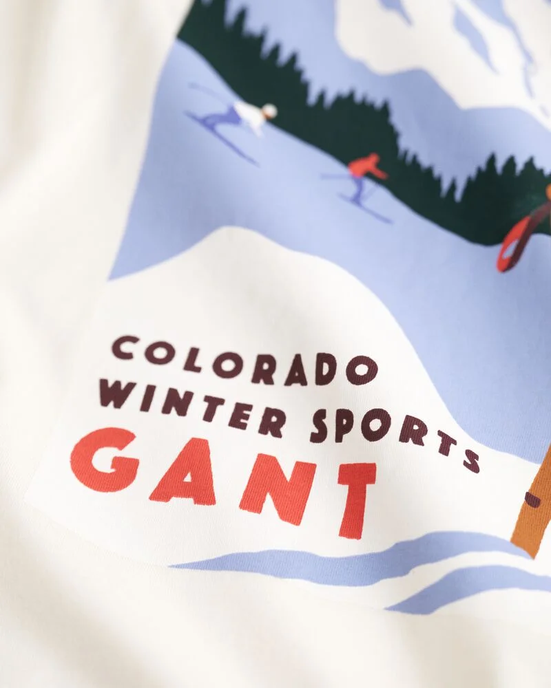 GANT SEASONAL GRAPHIC T-SHIRT