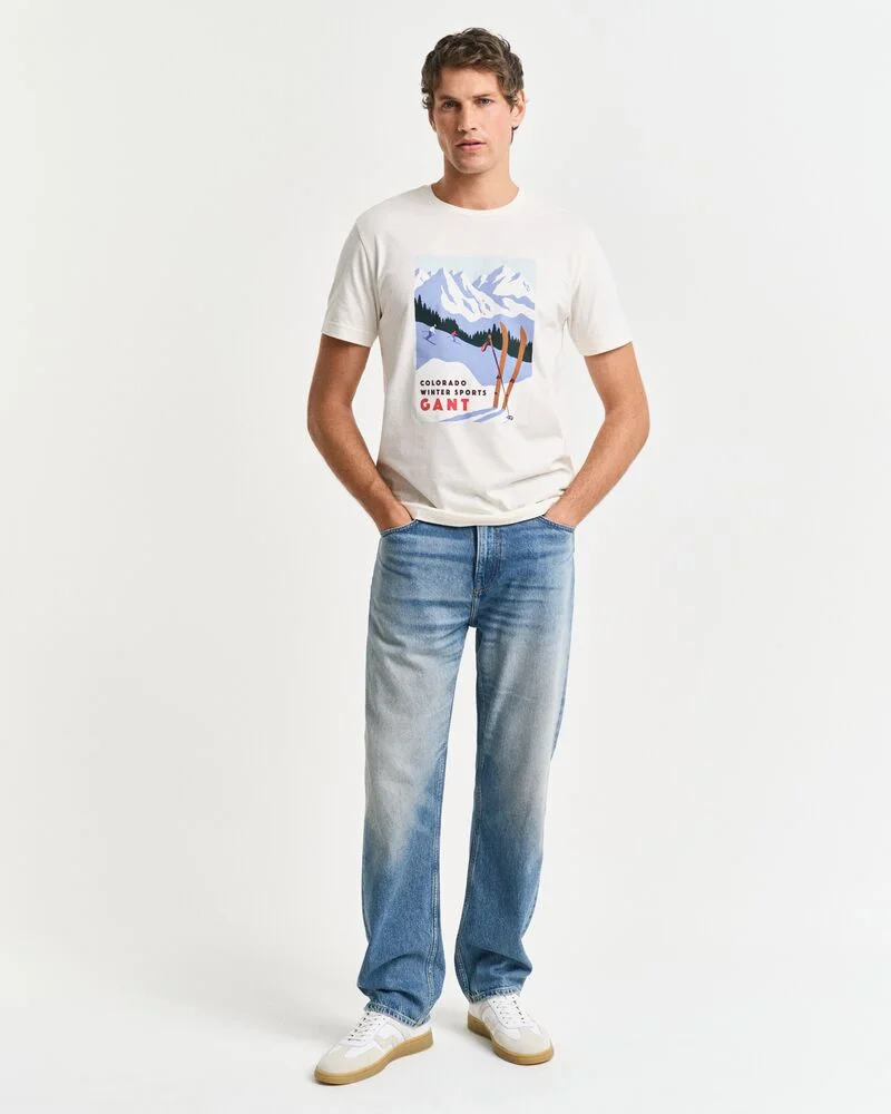 GANT SEASONAL GRAPHIC T-SHIRT