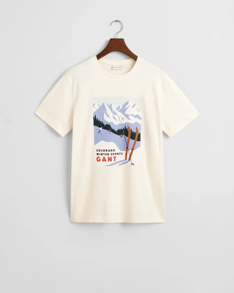 GANT SEASONAL GRAPHIC T-SHIRT