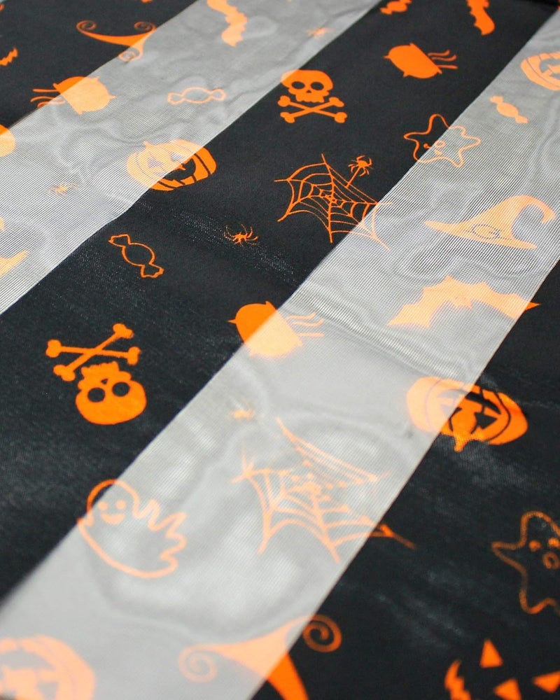CBC Crown Store Halloween Theme Scarf Pumpkin Pattern Halloween Theme Scarf - Image 5