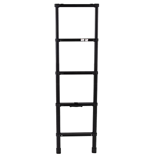 RecPro RV Telescoping Bunk Bed Ladder | Includes Mounting Brackets | Lightweight Aluminum Collapsible Construction (66") - Image 2
