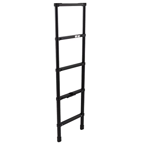 RecPro RV Telescoping Bunk Bed Ladder | Includes Mounting Brackets | Lightweight Aluminum Collapsible Construction (66") - Image 1