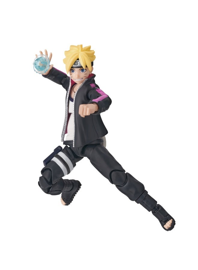 Blokees Naruto Uzumaki Model Kit | Buildable Anime Action Figure with Rasengan & Kunai | Articulated Ninja Toy for Kids Ages 14+ and Collectors - Image 2