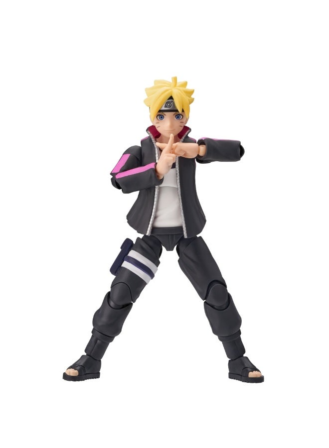Blokees Naruto Uzumaki Model Kit | Buildable Anime Action Figure with Rasengan & Kunai | Articulated Ninja Toy for Kids Ages 14+ and Collectors - Image 5