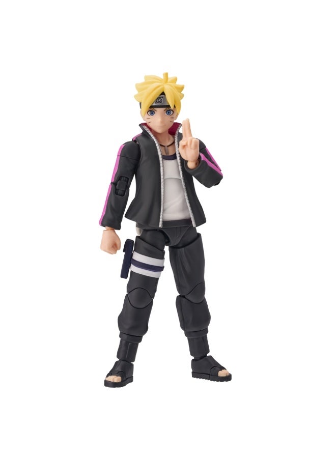 Blokees Naruto Uzumaki Model Kit | Buildable Anime Action Figure with Rasengan & Kunai | Articulated Ninja Toy for Kids Ages 14+ and Collectors - Image 3