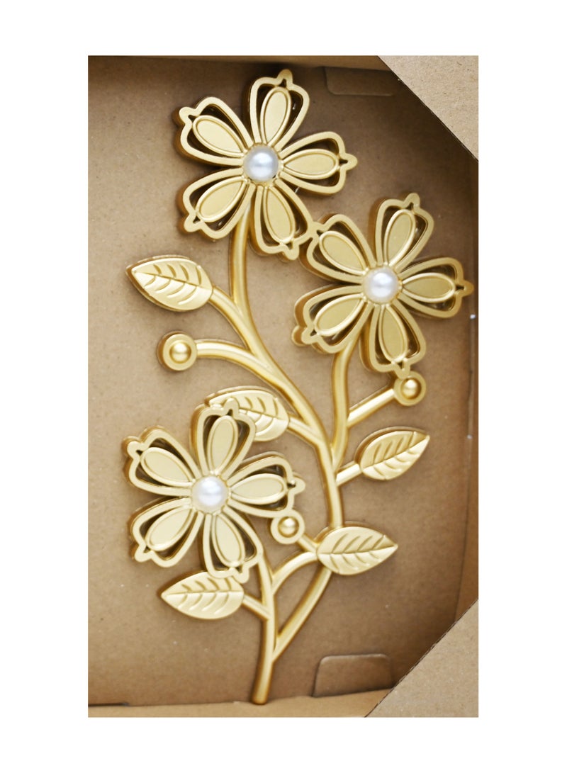 Decorative Mirrors with Clock Set of 3pc